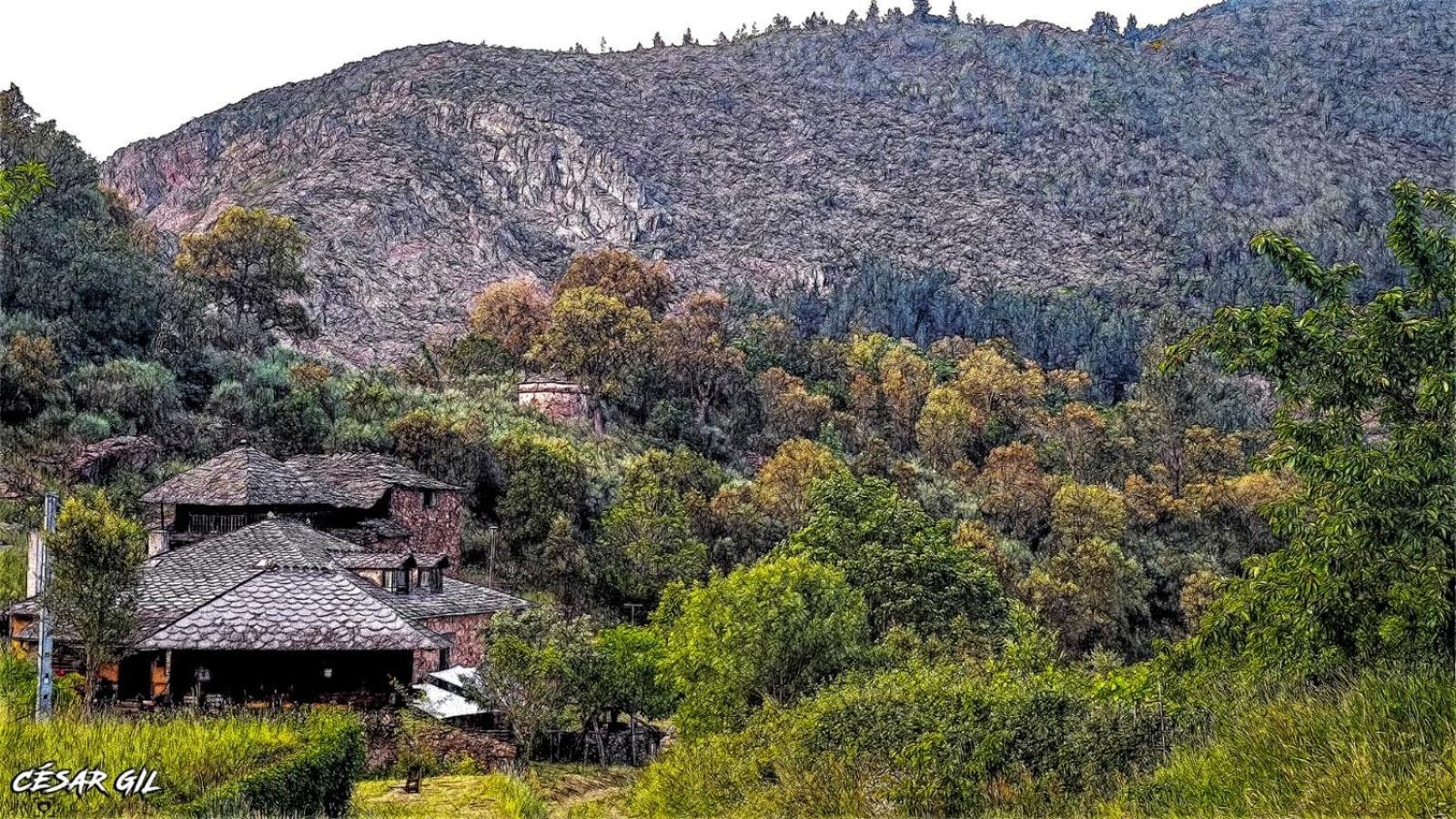 Casa Rural Chao De Castro Riodeporcos Екстериор снимка